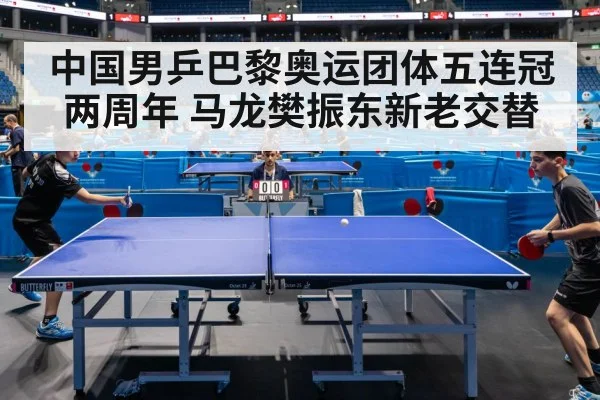 中国男乒巴黎奥运团体五连冠两周年 马龙樊振东新老交替